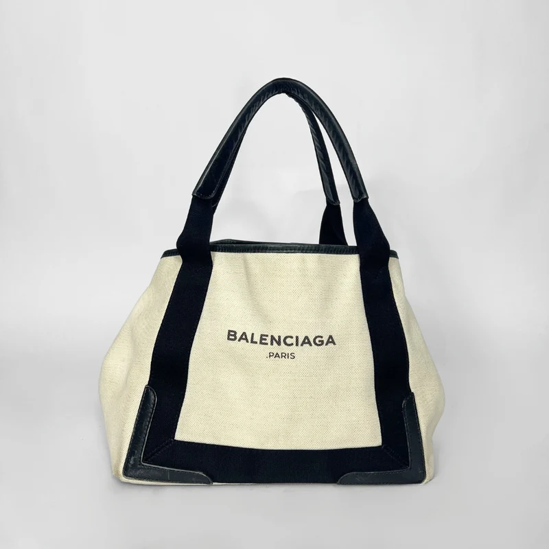 Balenciaga schwarz / weiß Shopper