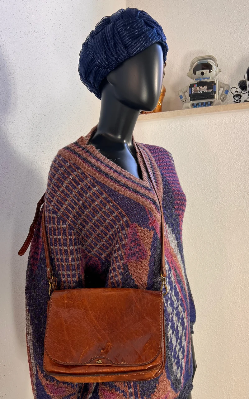 The Bridge 70s Vintage Leather Crossbody Bag