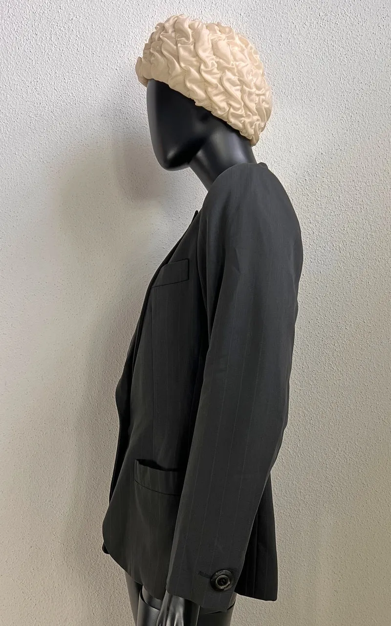 Vintage Yves Saint Laurent Rive Gauche Pinstripe Wool Blazer