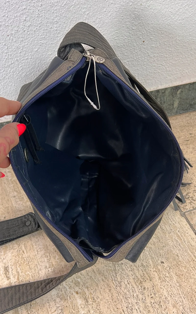 Vintage Mariotti Italian Leather Shoulder Bag