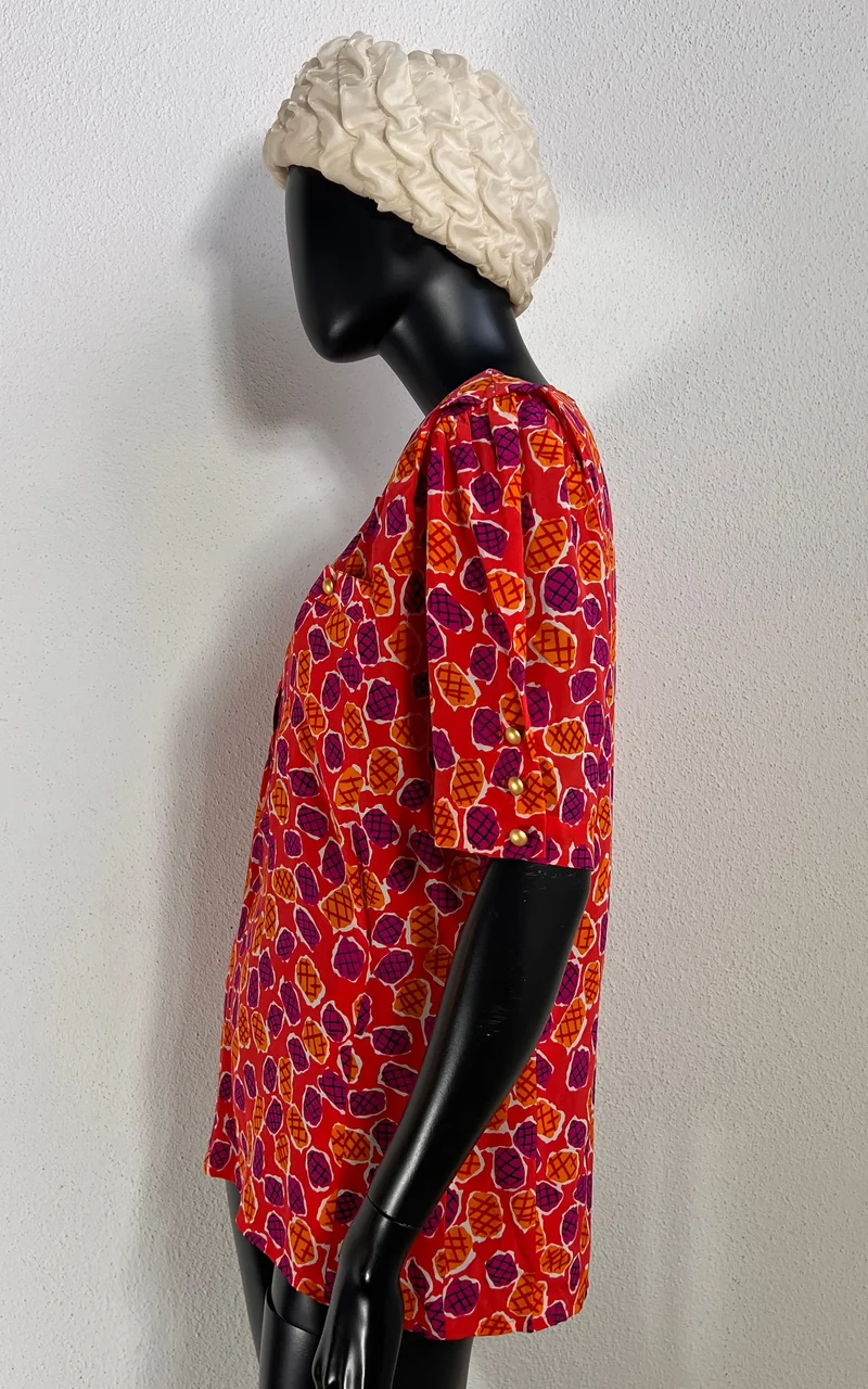 Vintage ESCADA by Margaretha Ley 100% Silk Blouse