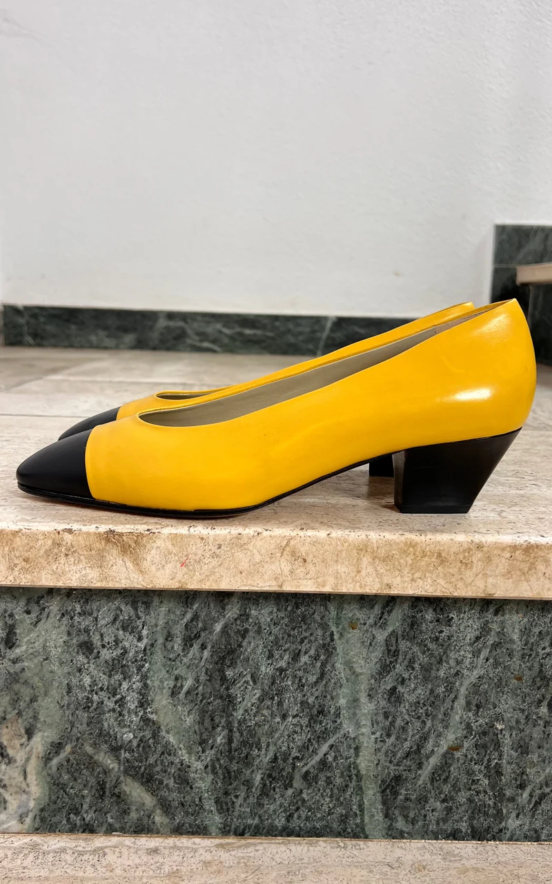 Vintage Elegance Paris Pumps 40