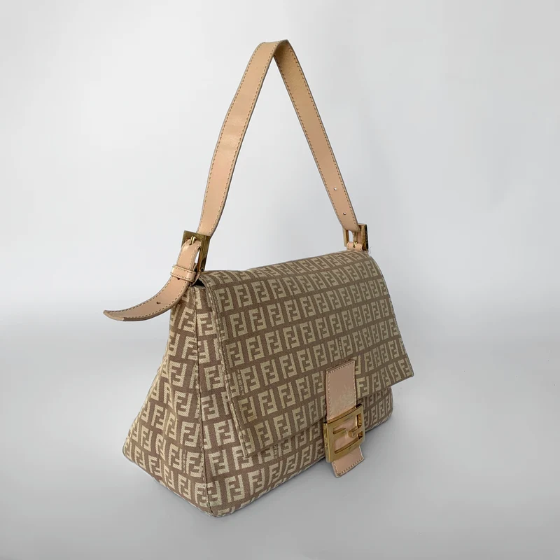 Fendi Pochette Mama Zucca Leinwand