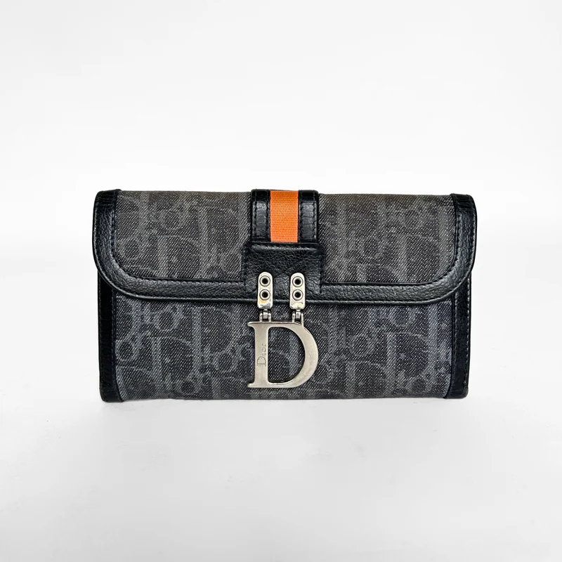 Dior Geldbörse Oblique Canvas