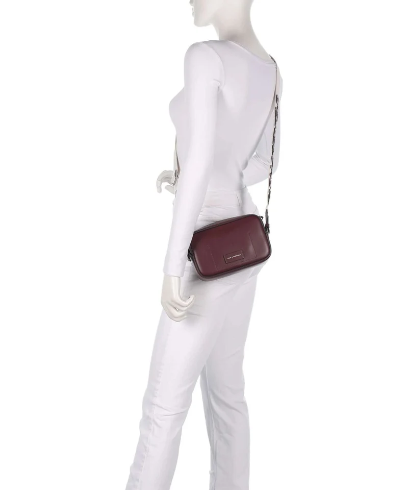 Karl Lagerfeld Umhängetasche Damen K Circle Bordeaux A3W30310-548