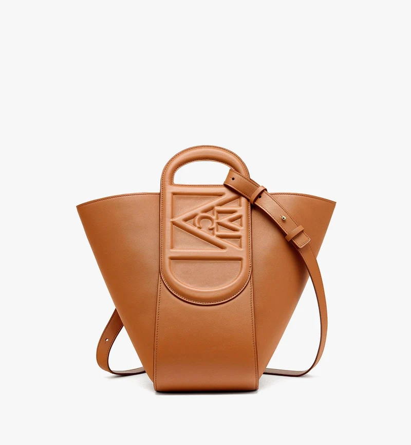 MCM Handtasche Damen Tote Bag Visetos Cognac MWTDSLD01CO001