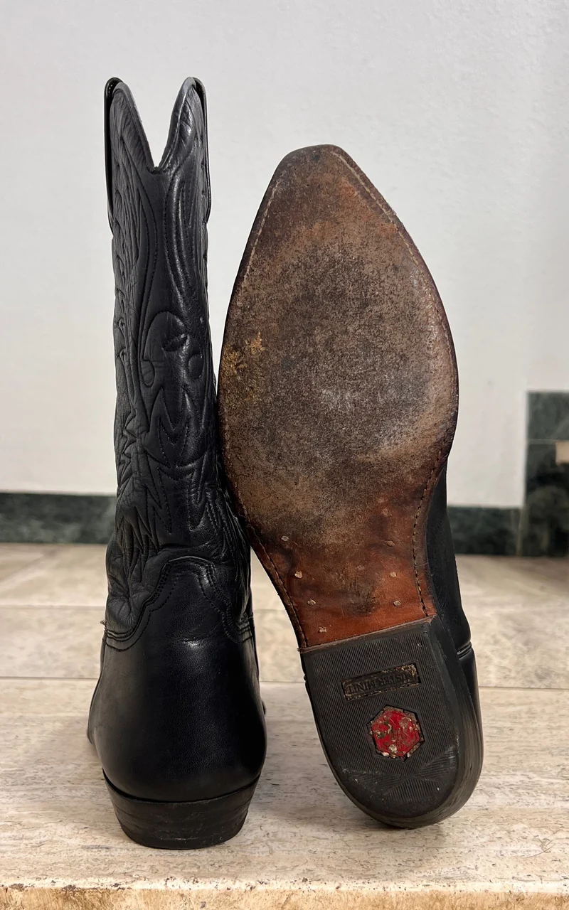 Vintage Vidal Cowboy Boots 42