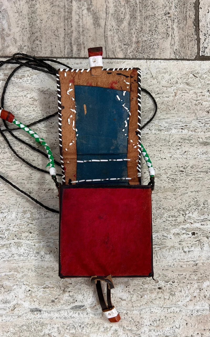 Vintage Handcrafted Tuareg Mini Pouch Bag
