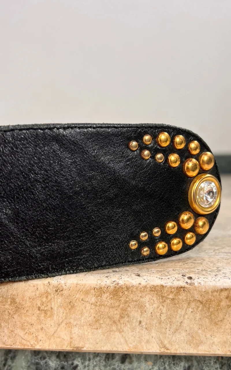 Vintage Big 90s Studded Belt