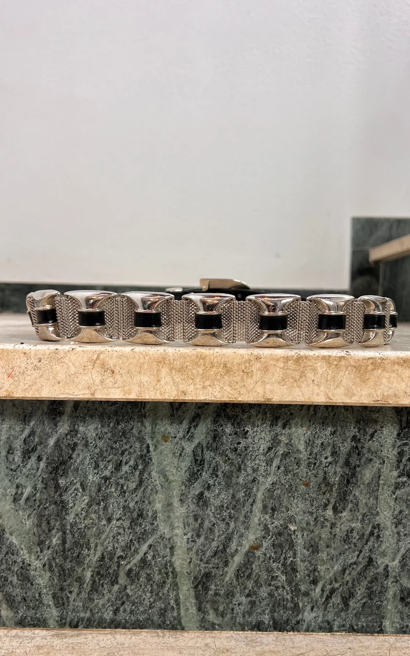 Vintage Studded Metal Belt