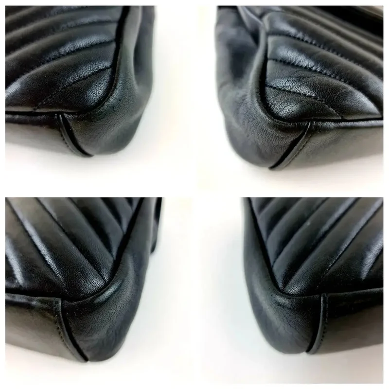 Yves Saint Laurent Black Medium College Bag