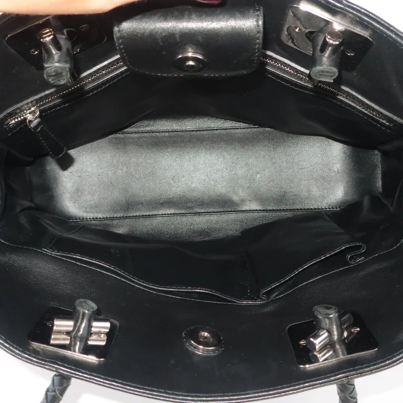 Сhristian Dior Black Cannage Lambskin Tote