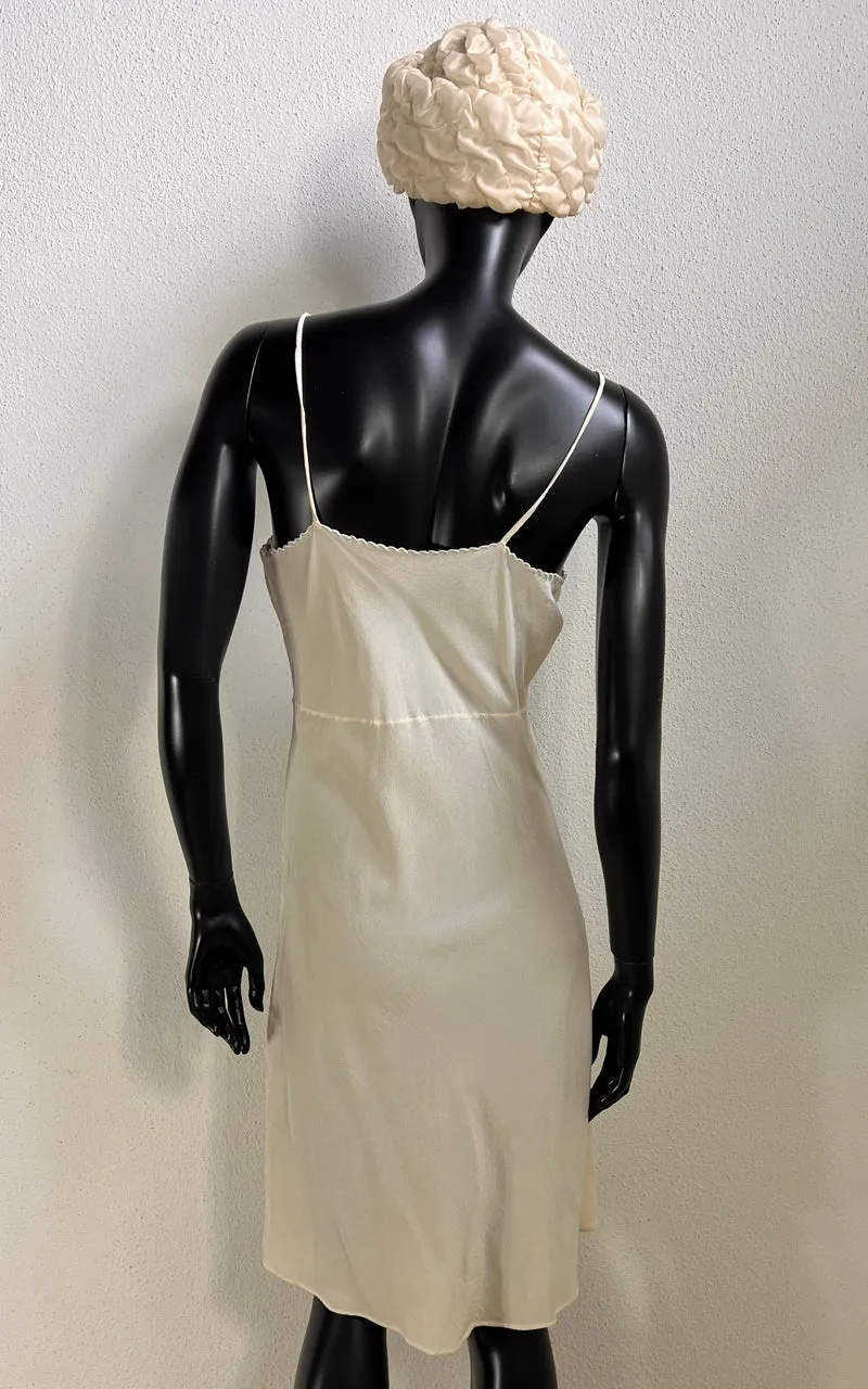 Antique Silk Slip Dress
