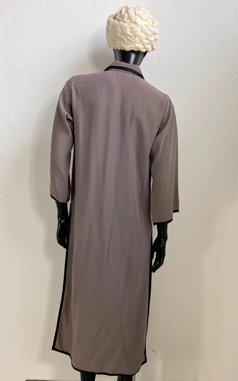 Vintage Yves Saint Laurent Caftan Dress 2 Piece Suit
