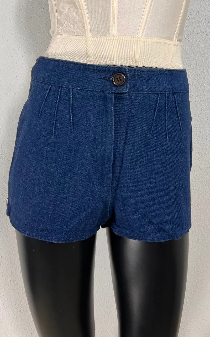 Vintage 70s Star Denim Shorts