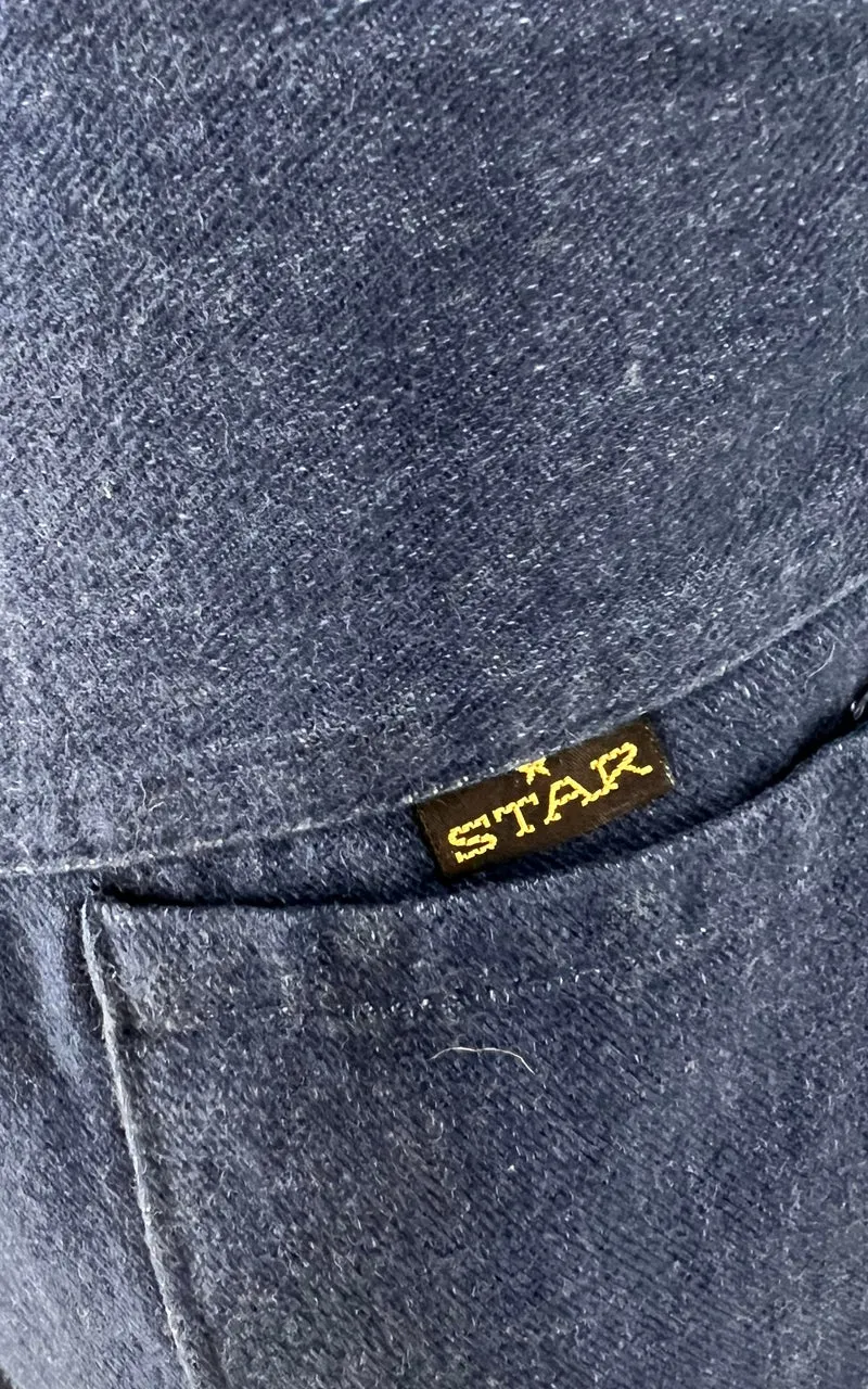 Vintage 70s Star Denim Shorts