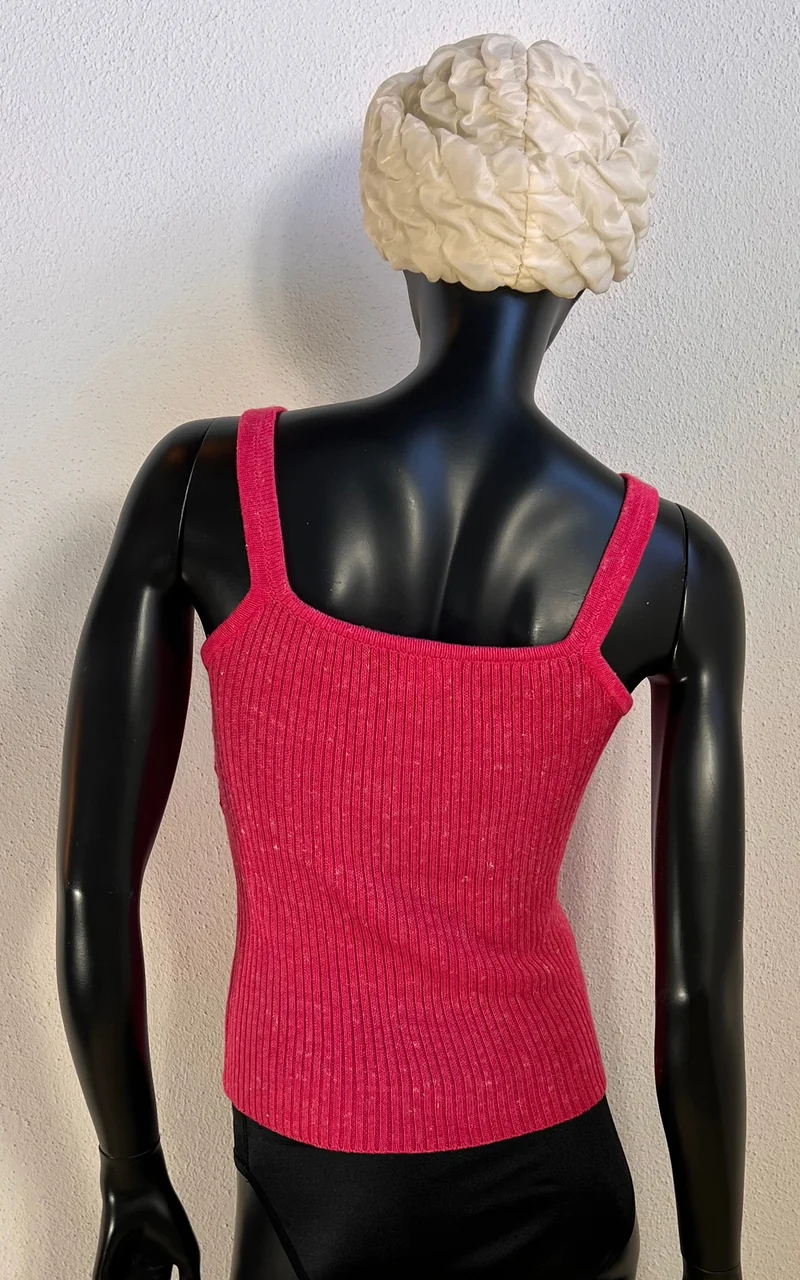 Vintage 70s Bayer Linen Knit Top