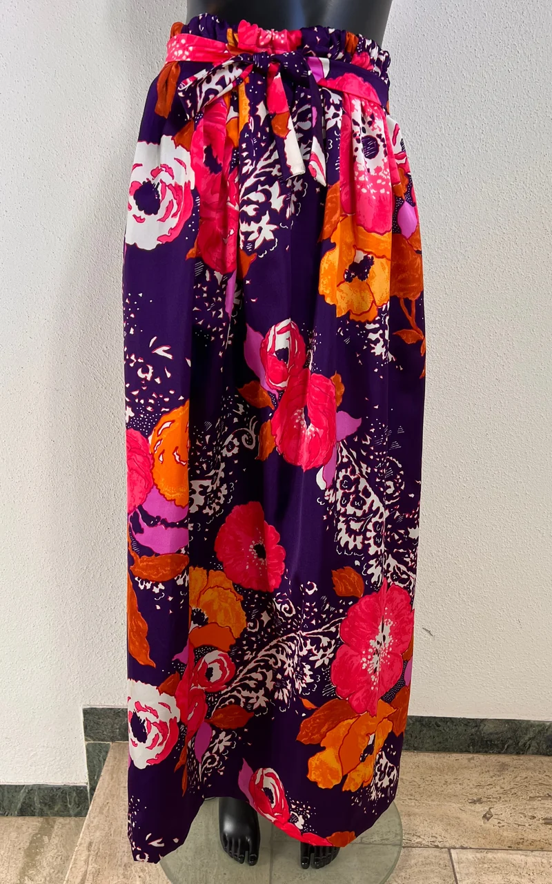 Vintage 70s Handmade Maxi Skirt or Dress