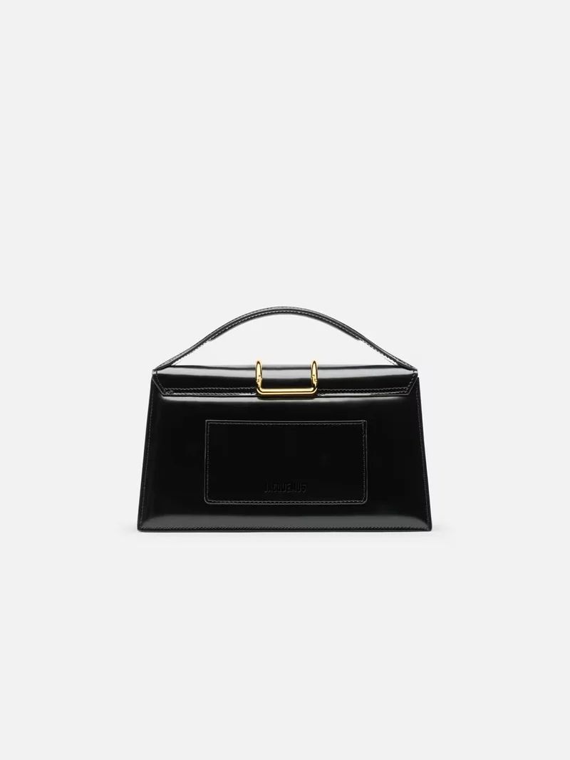 Jacquemus Tasche Unisex Le Grand Bambino Schwarz Gold BAW00406BC18A01990