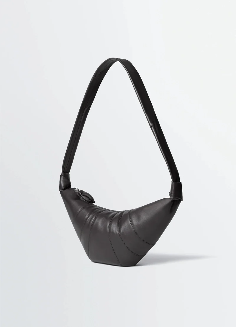 LEMAIRE Umhaengetasche Unisex Croissant Bag Dark Chocolate BG0001LL095