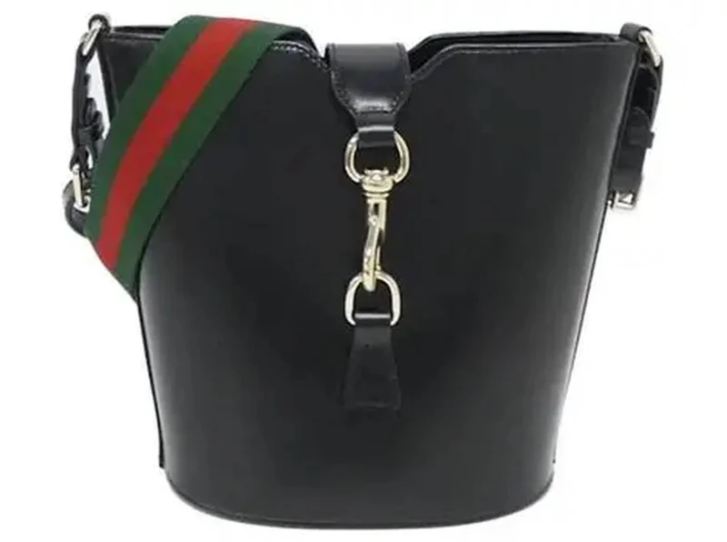 Gucci Schultertasche Unisex Mini Bucket Schwarz 782908-AADDY-1060