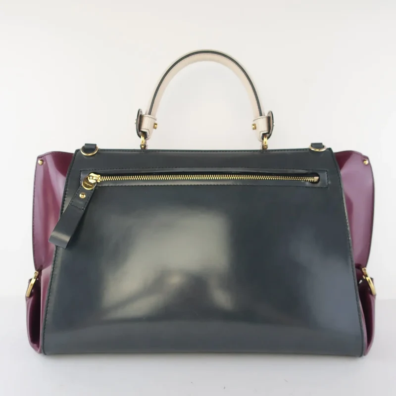 Salvatore Ferragamo Tricolor Large Sofia Shoulder Bag