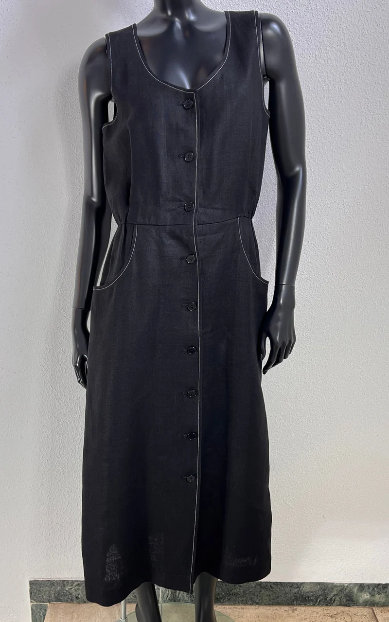 Vintage 80s Yves Saint Laurent Linen Costume