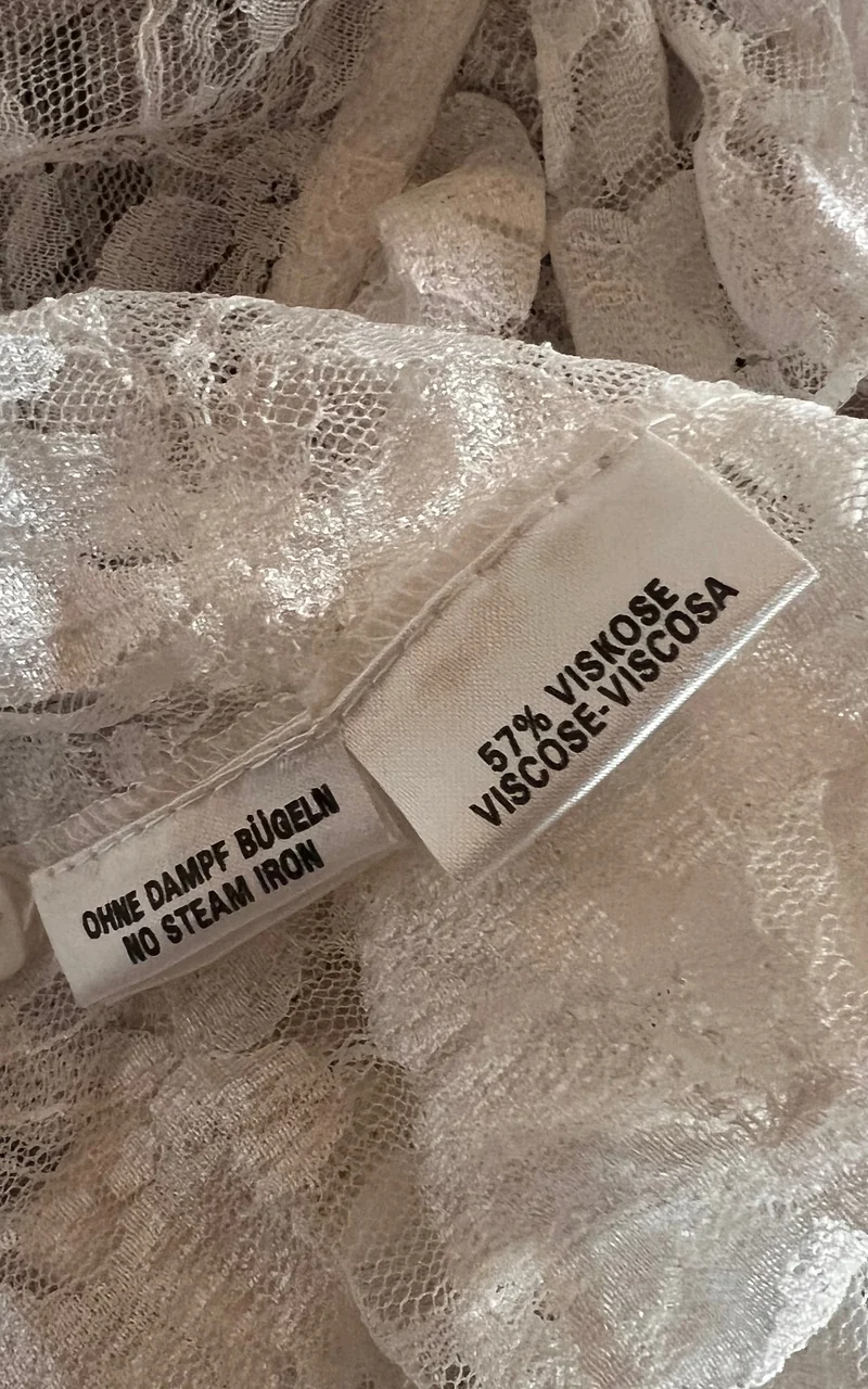 Vintage Alba Moda Lace Blouse