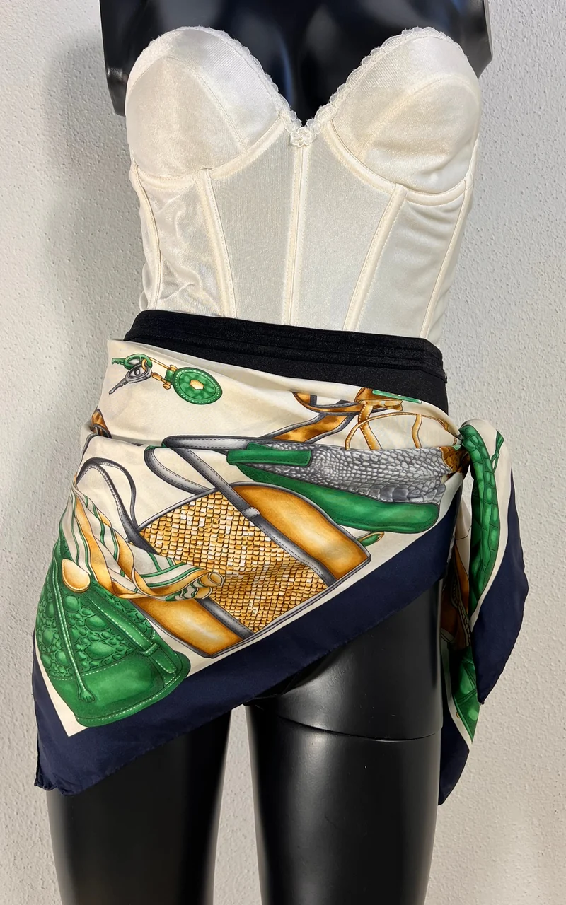 Vintage Silk Foulard