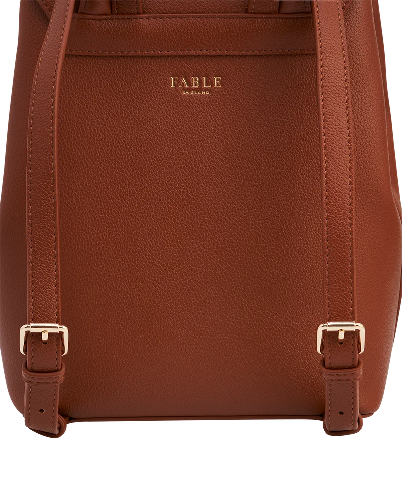Laura Small Backpack in Tan