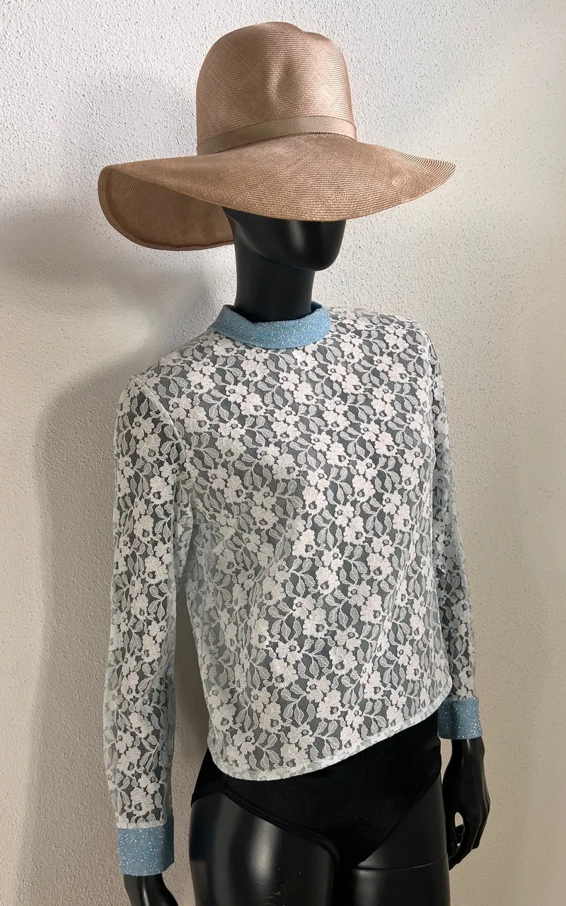 Vintage 60s Lace Shirt