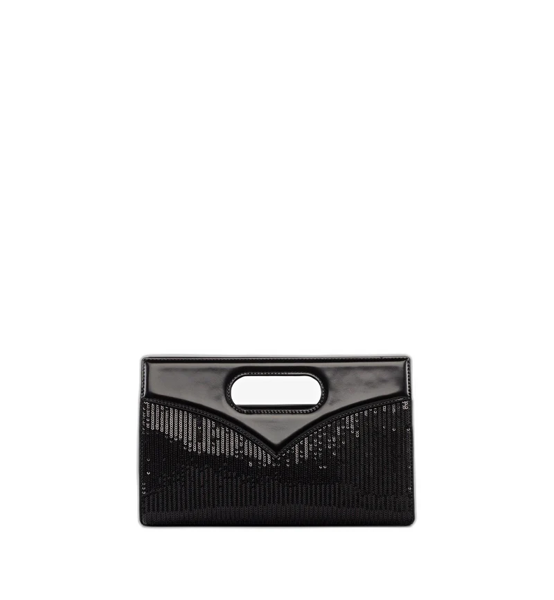 MCM Schultertasche Damen Diamond Small Schwarz MWRFSAK01BK001