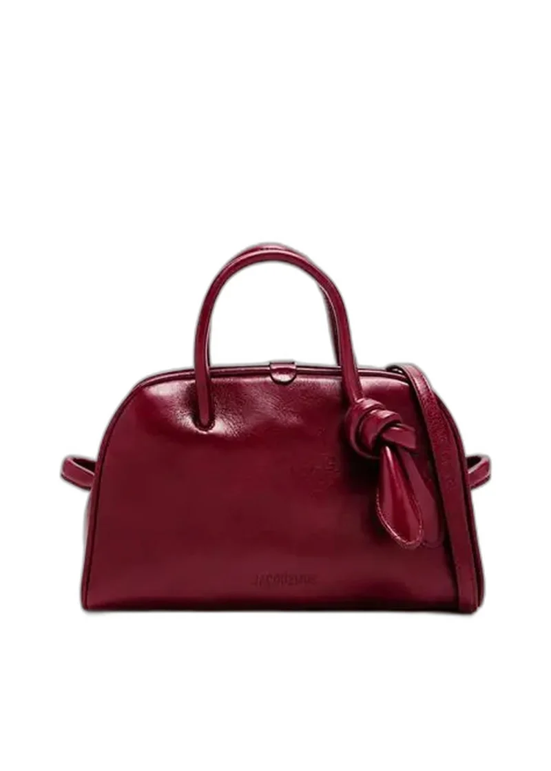 Jacquemus Tasche Damen Le Petit Turismo Bordeaux BAW00416-AC03A03-490