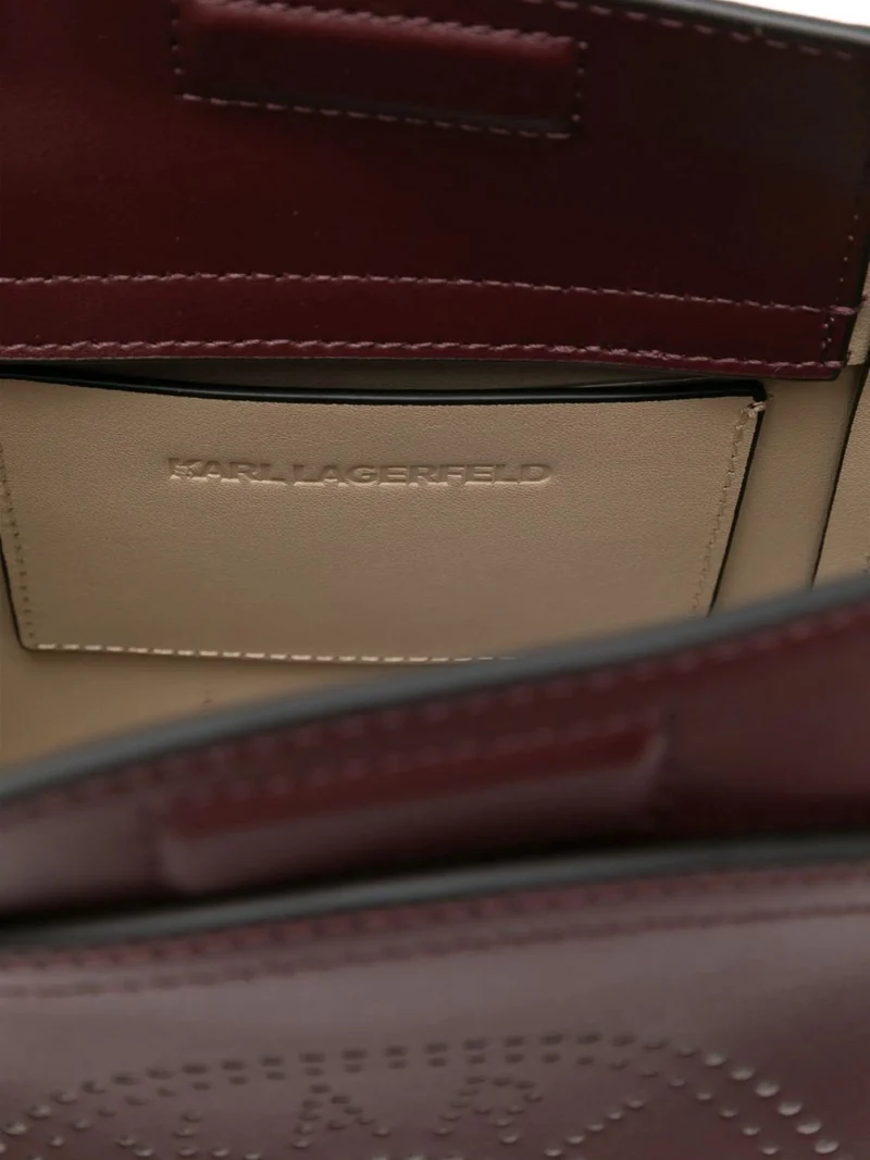 Karl Lagerfeld Schultertasche Damen K Circle Bordeaux A4W30067-548
