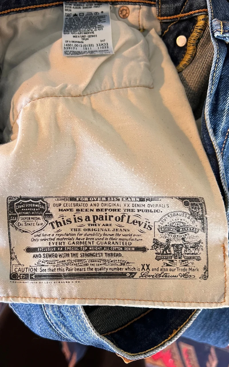 Levis 501 32x32