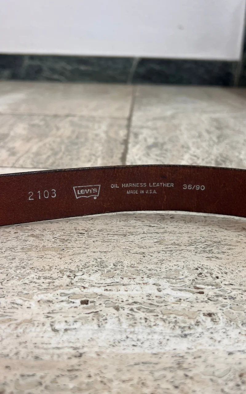 Vintage MENS Levis Belt