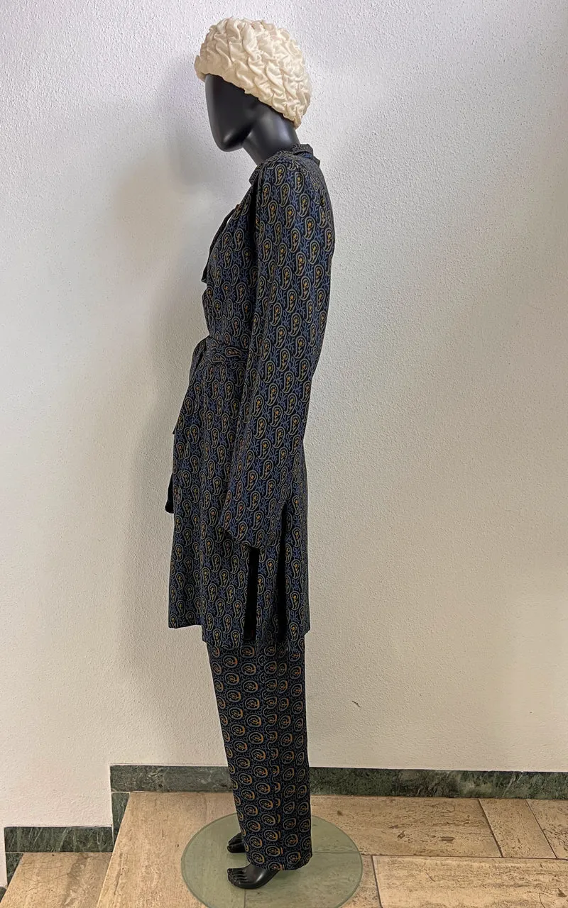 Iconic 70s Yves Saint Laurent Orient Suit