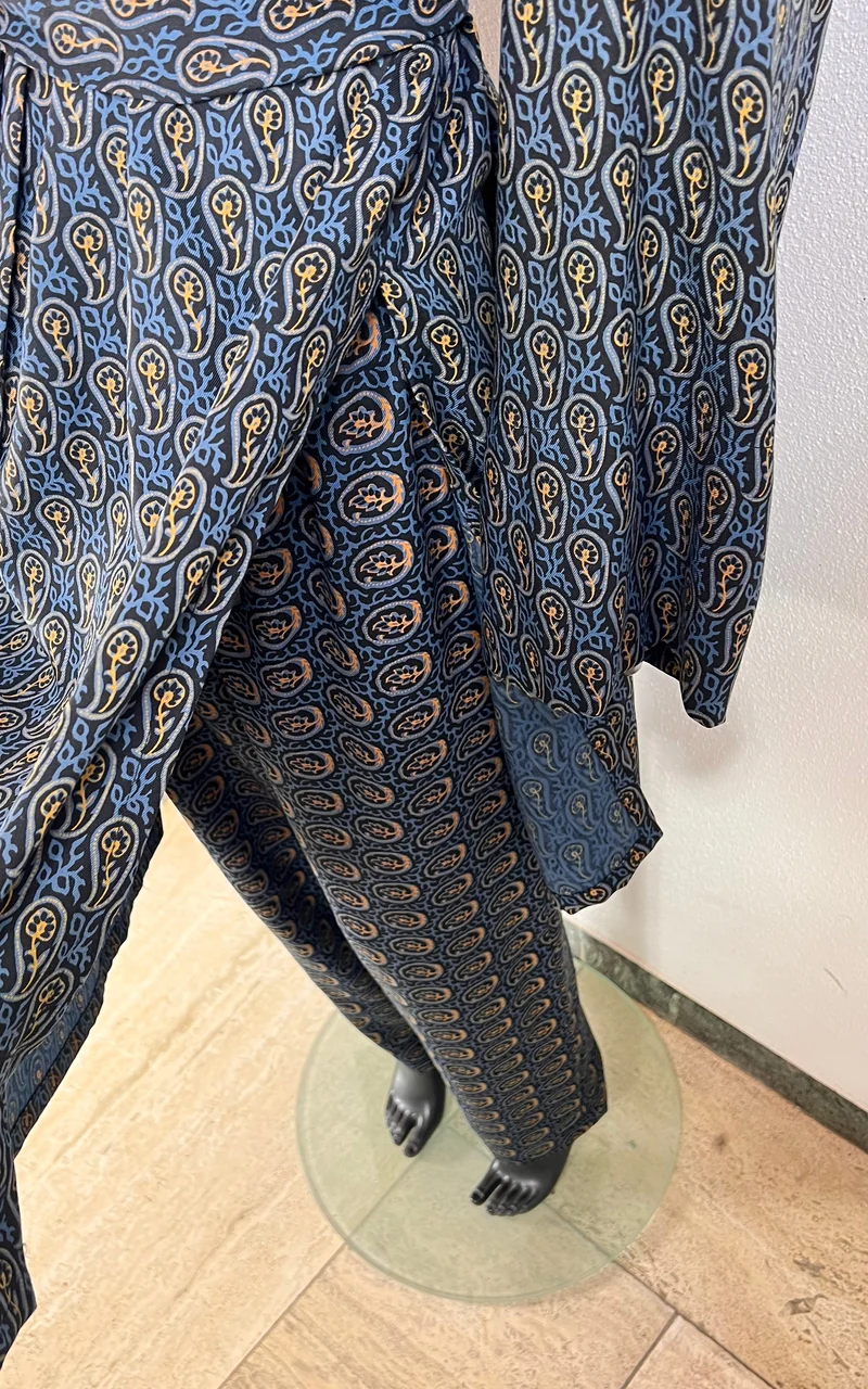 Iconic 70s Yves Saint Laurent Orient Suit