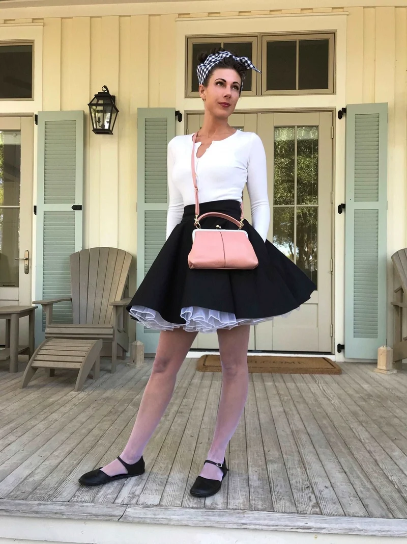 Leder Handtasche Damen - Kleine Olive in Rosa - Umhängetasche, Henkeltasche - Retro Vintage Stil