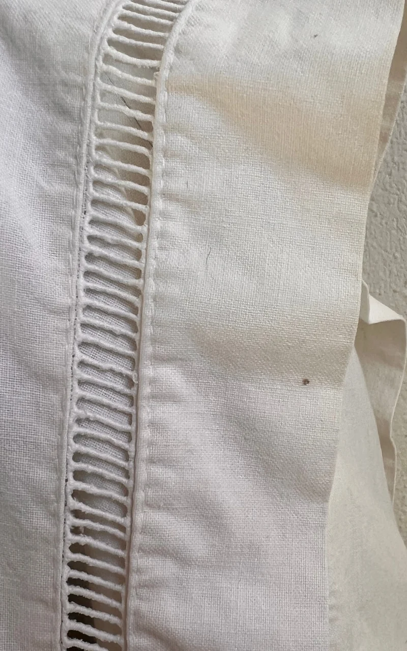 Vintage White Cotton Sailor Dress