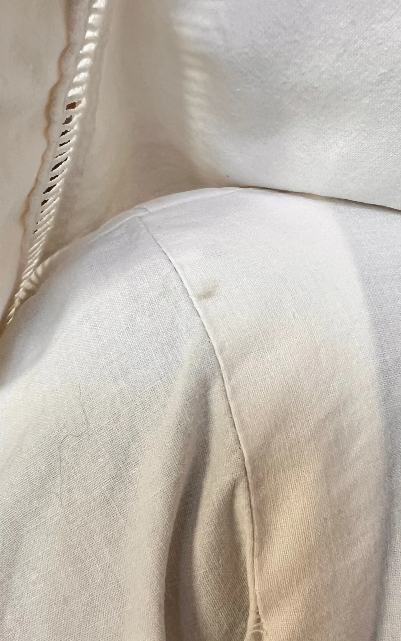 Vintage White Cotton Sailor Dress