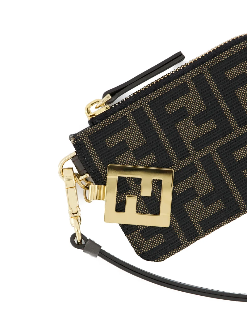 FENDI Card Case FF Jacquard