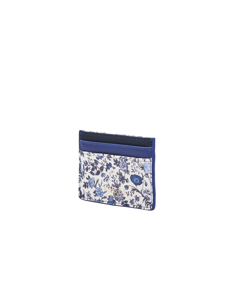 Blue Agnes Ditsy Card Holder
