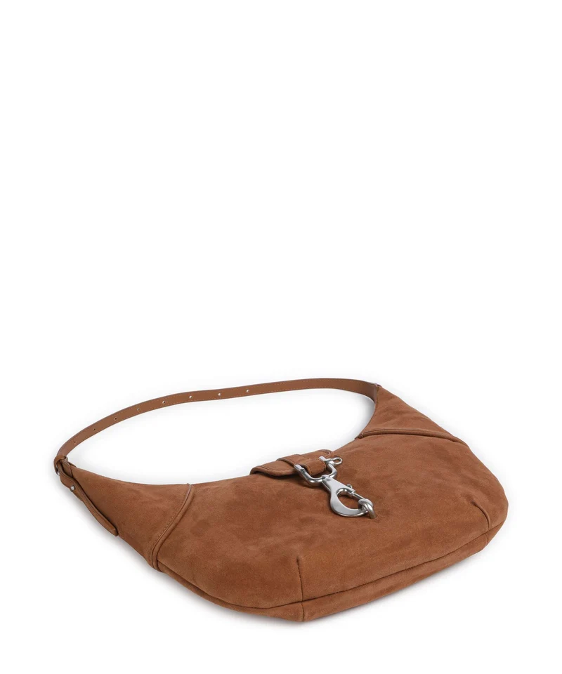 Liebeskind Ryker Suede M Beuteltasche brown