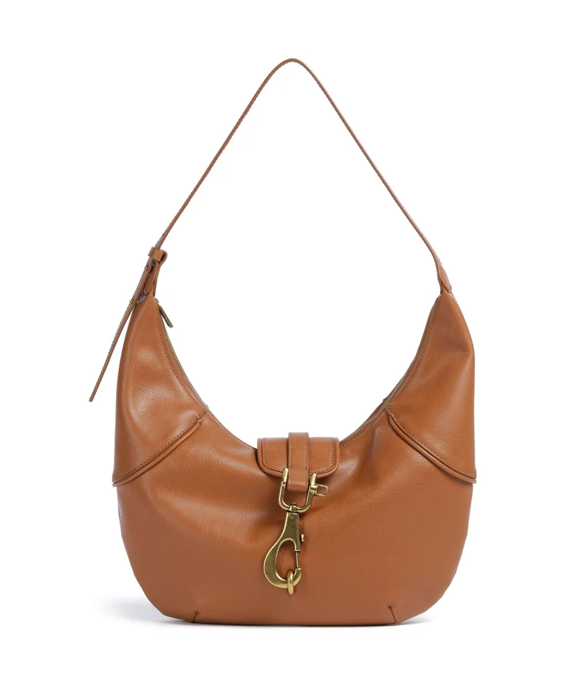 Liebeskind Ryker Cow Naturale M Beuteltasche cognac