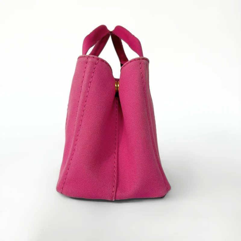 Prada Canapa Tote Small Canvas