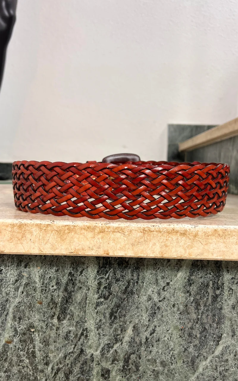 Vintage Van Laack Breaded Belt