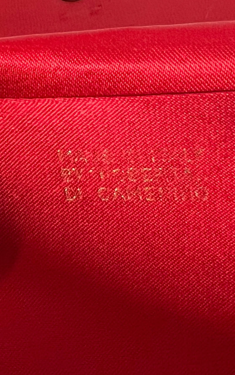 Vintage Silk Roberta Di Camerino Clutch Bag