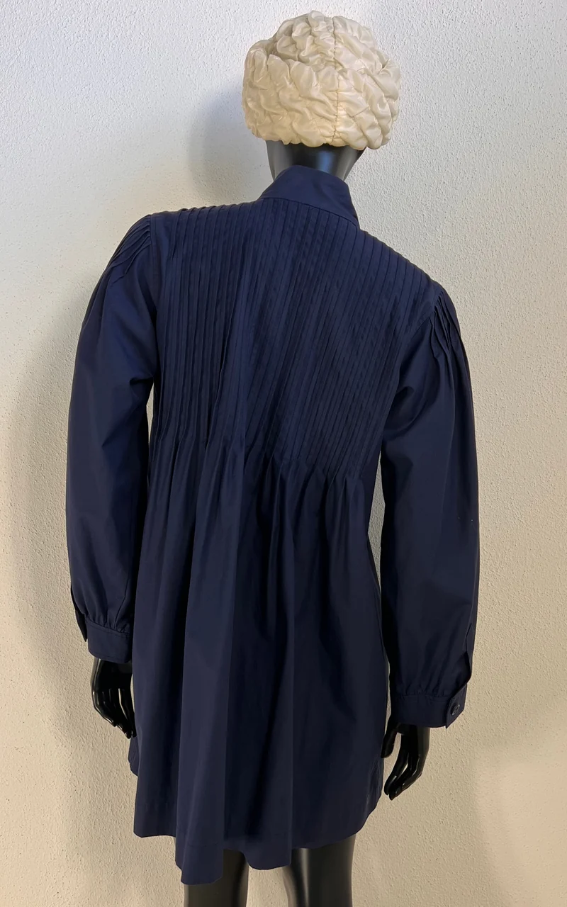 Vintage Yves Saint Laurent Pleats Mini Dress