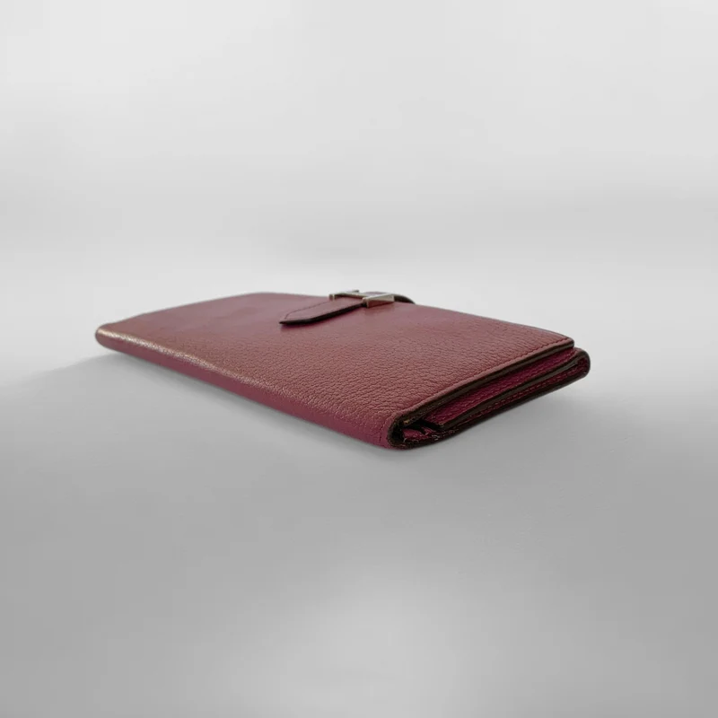 Hermès Bearn Geldbörse Epsom Leder